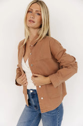 Finn Lightweight Jacket | Camel