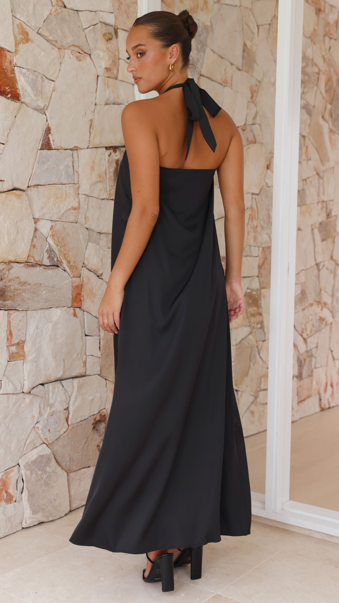 Monique Maxi Dress - Black