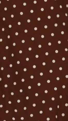 Sammie Maxi Dress - Chocolate/Nude Spot