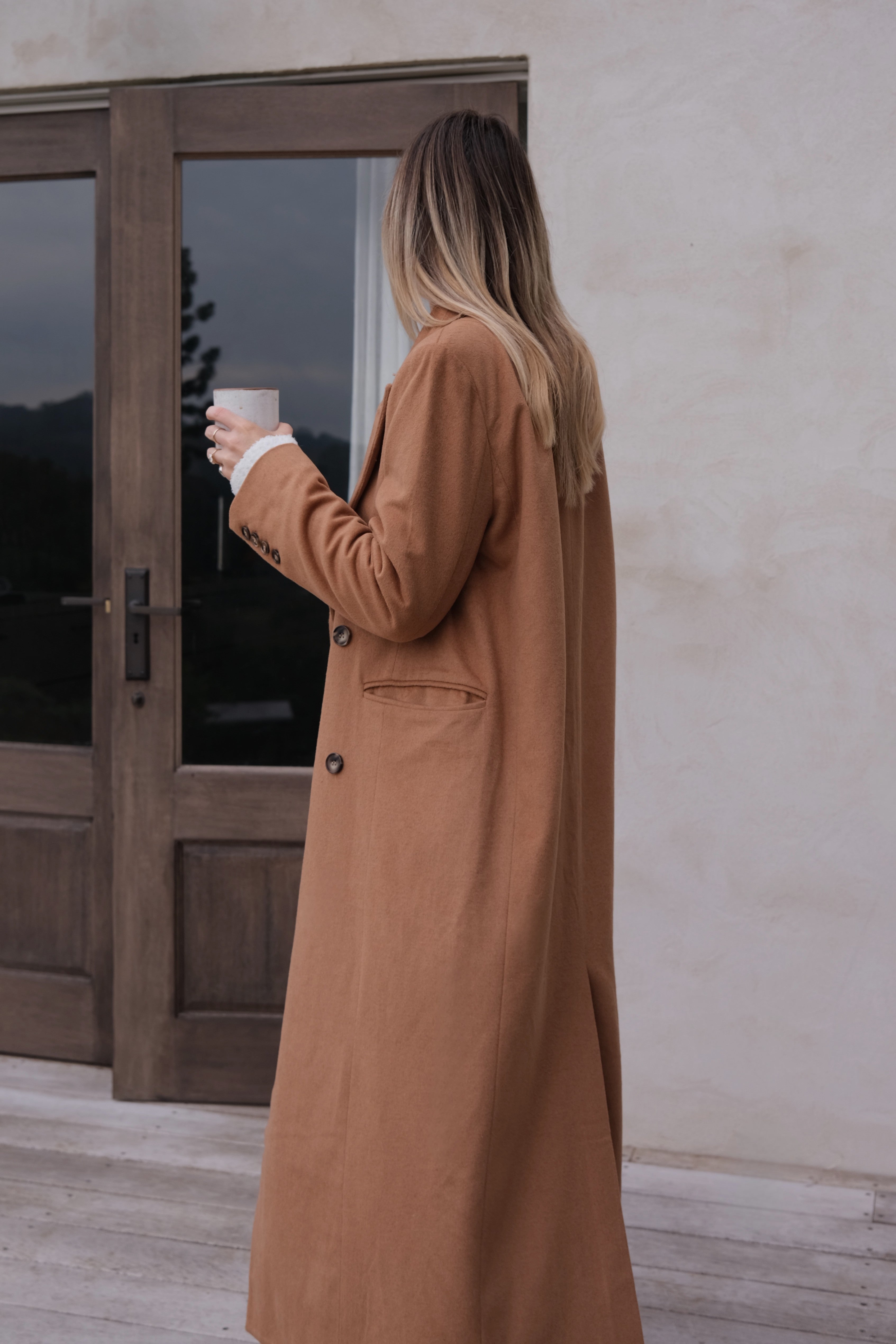 MVN - Lost In New York Coat - Camel